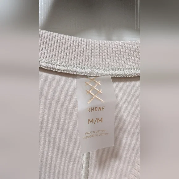 Rhone Dreamglow Long Sleeve Sweatshirt Dress Sand Brown Tan size Medium M - Picture 4 of 5